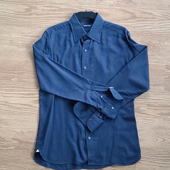 Tom Ford Other - Dark blue Tom Ford button down shirt